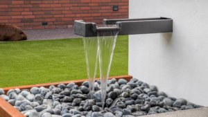 Polyester tuinmuur waterval