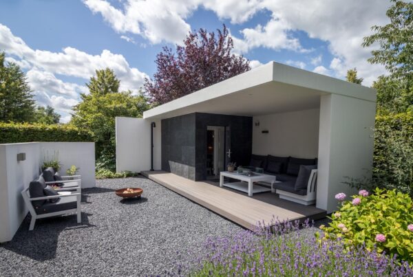 Luxe buitenkamer