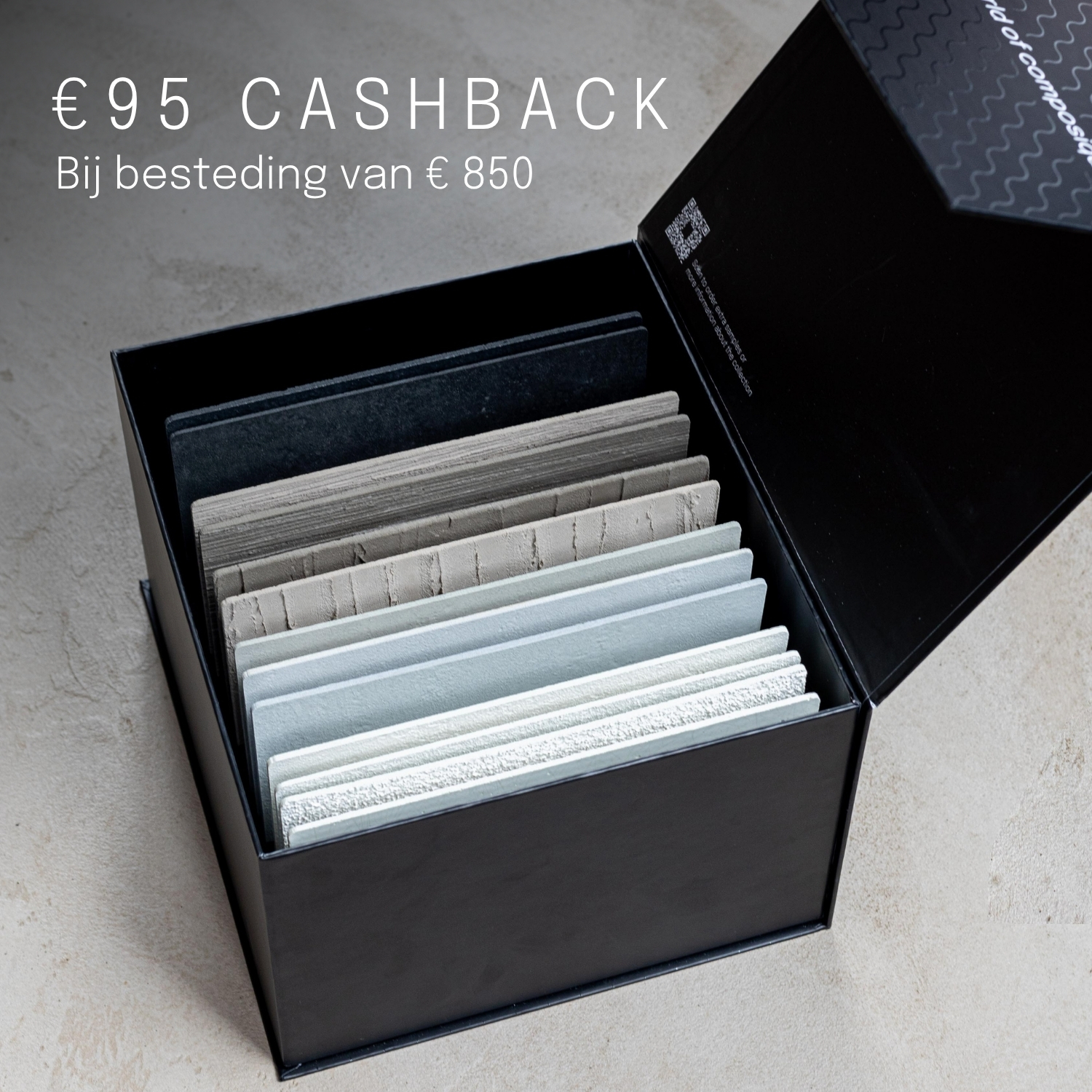 Cashback Sample box